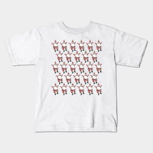 Cute Santa Pattern Kids T-Shirt